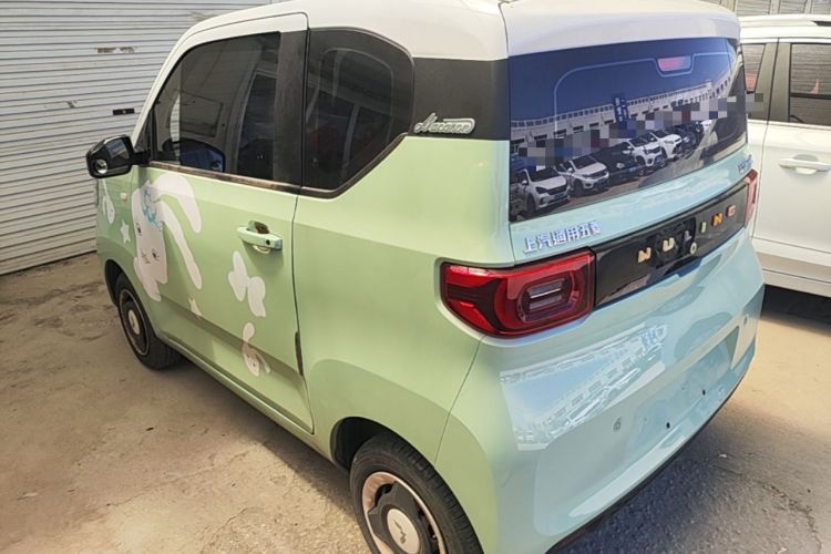 Used Wuling Hongguang MINIEV 2022 Macaron Fashion Model Lithium Iron Phosphate Rear Left 45 Deg