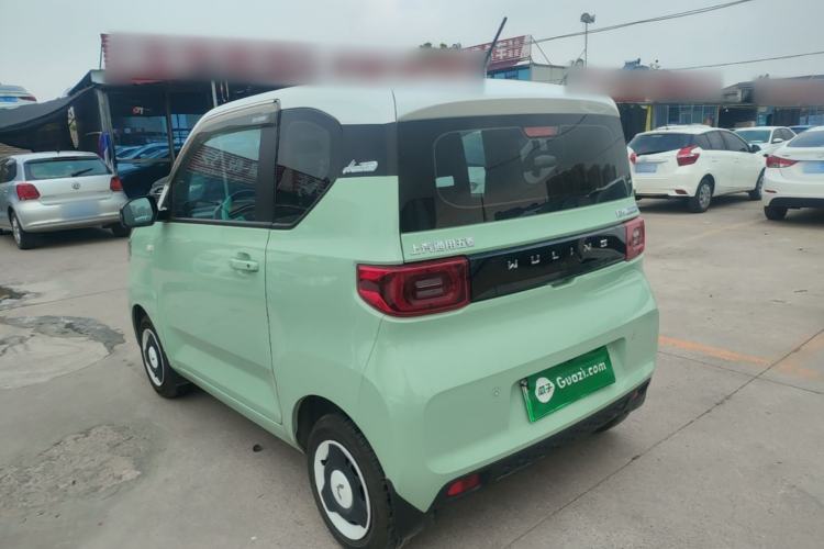 Used Wuling Hongguang MINIEV 2022 Macaron Premium Model – Lithium Iron Phosphate Rear Left 45 Deg