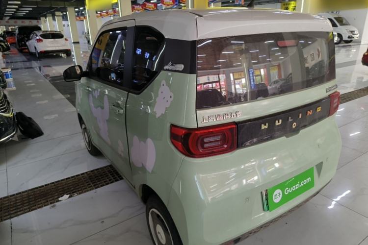 Used Wuling Hongguang MINIEV 2022 Macaron Premium Model – Lithium Iron Phosphate Rear Left 45 Deg