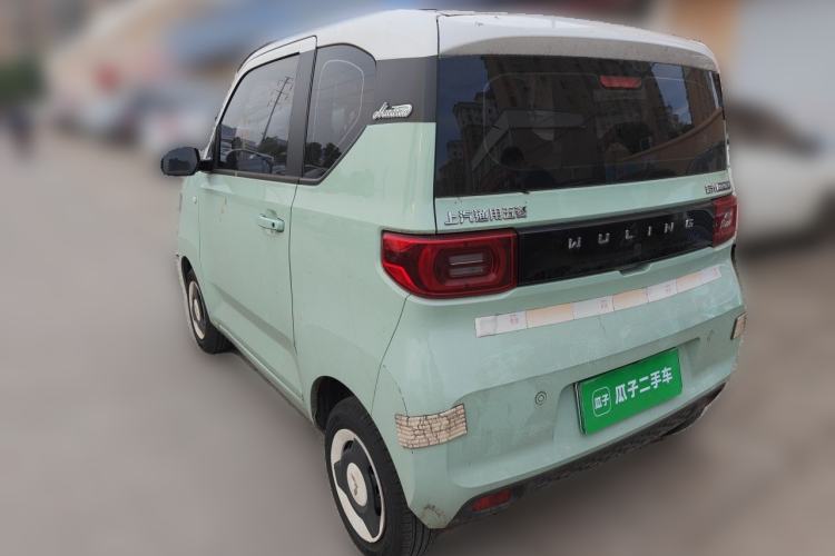 Used Wuling Hongguang MINIEV 2022 Macaron Premium Model – Lithium Ternary Battery Rear Left 45 Deg
