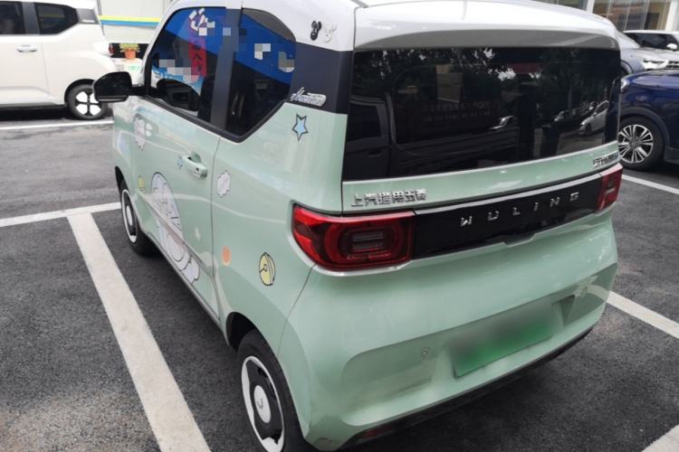 Used Wuling Hongguang MINIEV 2022 Macaron Premium Model – Lithium Ternary Battery Rear Left 45 Deg