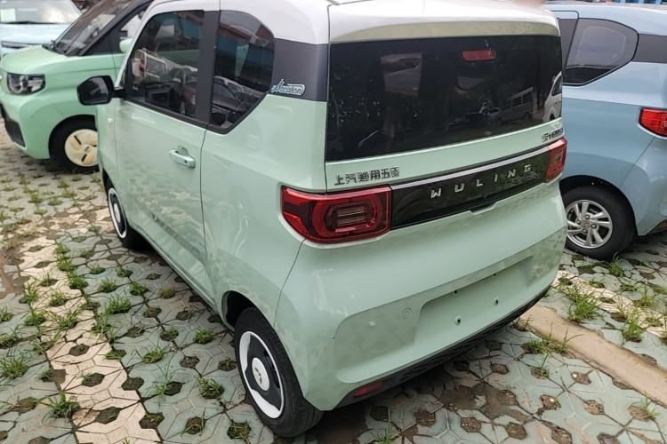 Used Wuling Hongguang MINIEV 2022 Macaron Premium Model – Lithium Iron Phosphate Rear Left 45 Deg