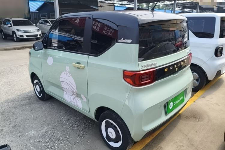 Used Wuling Hongguang MINIEV 2022 Macaron Fashion Model Lithium Iron Phosphate Rear Left 45 Deg