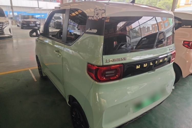 Used Wuling Hongguang MINIEV 2022 Macaron Fashion Model Lithium Iron Phosphate Rear Left 45 Deg