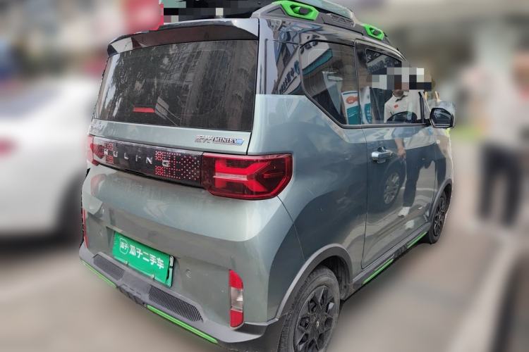 Used Wuling Hongguang MINIEV 2022 GAMEBOY 300km Enthusiast Model with Lithium Iron Phosphate Rear Right 45 Deg