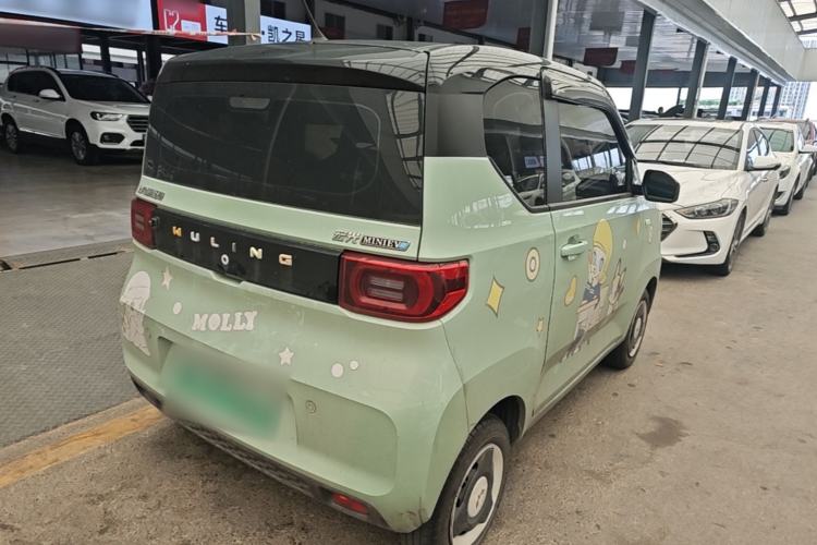 Used Wuling Hongguang MINIEV 2022 Macaron Premium Model – Lithium Ternary Battery Rear Right 45 Deg