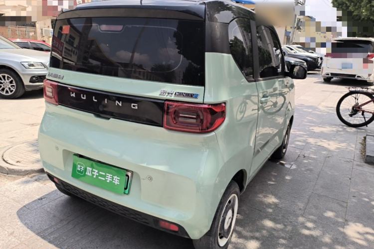 Used Wuling Hongguang MINIEV 2022 Macaron Premium Model – Lithium Iron Phosphate Rear Right 45 Deg