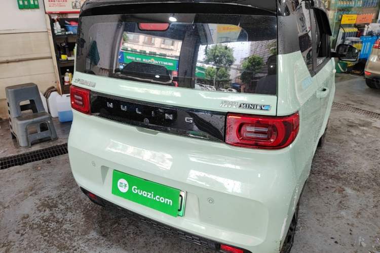 Used Wuling Hongguang MINIEV 2022 Macaron Premium Model – Lithium Iron Phosphate Rear Right 45 Deg