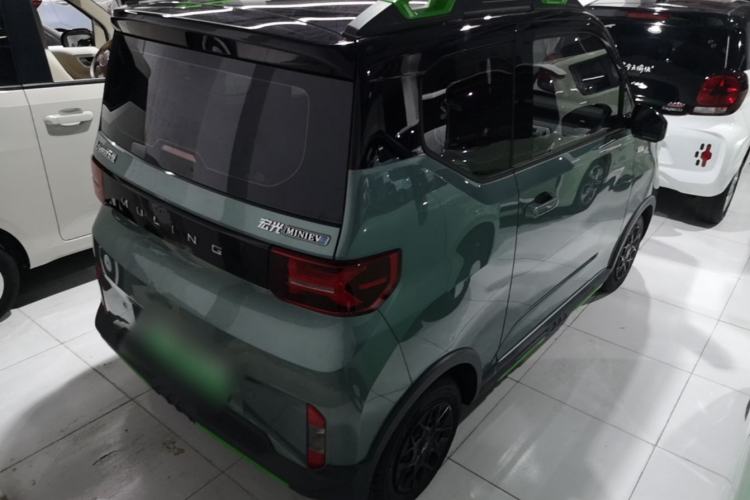 Used Wuling Hongguang MINIEV 2022 GAMEBOY 300km Enthusiast Model with Lithium Iron Phosphate Rear Right 45 Deg