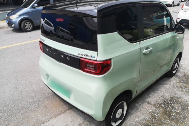 Used Wuling Hongguang MINIEV 2022 Macaron Premium Model – Lithium Iron Phosphate Rear Right 45 Deg