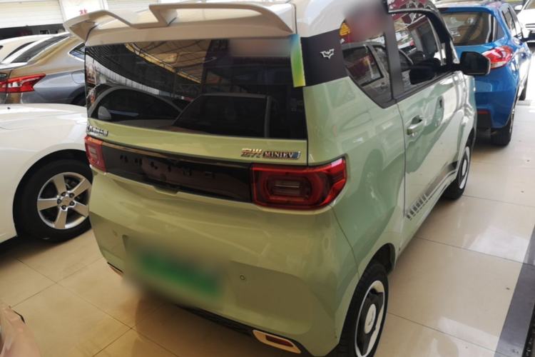 Used Wuling Hongguang MINIEV 2022 Macaron Premium Model – Lithium Ternary Battery Rear Right 45 Deg