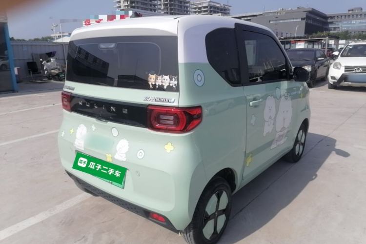 Used Wuling Hongguang MINIEV 2022 Macaron Premium Model – Lithium Iron Phosphate Rear Right 45 Deg