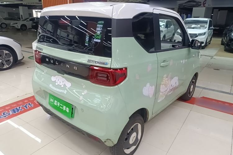 Used Wuling Hongguang MINIEV 2022 Macaron Premium Model – Lithium Ternary Battery Rear Right 45 Deg