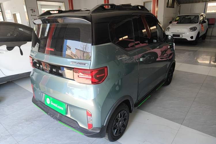 Used Wuling Hongguang MINIEV 2022 GAMEBOY 300km Enthusiast Model with Lithium Iron Phosphate Rear Right 45 Deg