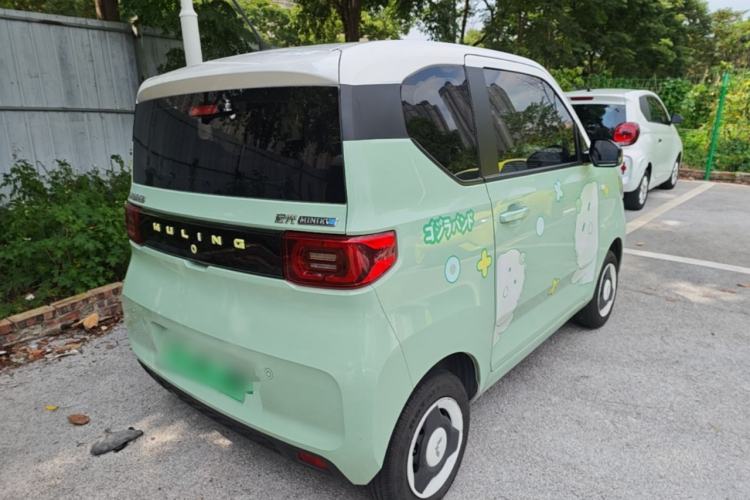 Used Wuling Hongguang MINIEV 2022 Macaron Fashion Edition Lithium-Nickel-Cobalt-Alpha-oxide Rear Right 45 Deg