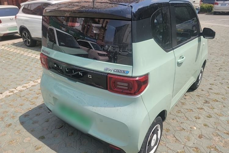 Used Wuling Hongguang MINIEV 2022 Macaron Fashion Model Lithium Iron Phosphate Rear Right 45 Deg