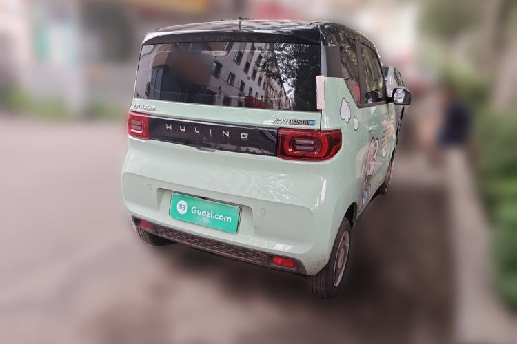 Used Wuling Hongguang MINIEV 2022 Macaron Fashion Model Lithium Iron Phosphate Rear Right 45 Deg