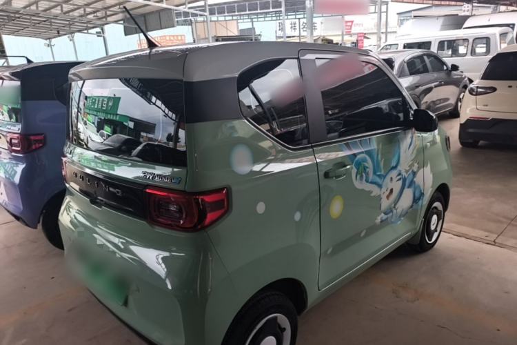 Used Wuling Hongguang MINIEV 2022 Macaron Fashion Model Lithium Iron Phosphate Rear Right 45 Deg