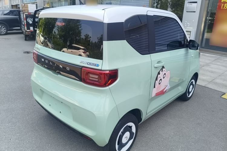 Used Wuling Hongguang MINIEV 2022 Macaron Premium Model – Lithium Iron Phosphate Rear Right 45 Deg
