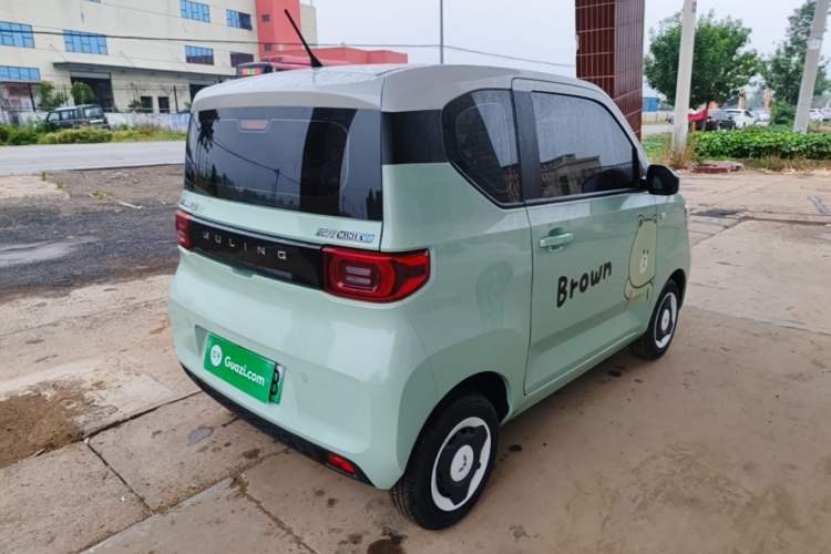 Used Wuling Hongguang MINIEV 2022 Macaron Fashion Model Lithium Iron Phosphate Rear Right 45 Deg