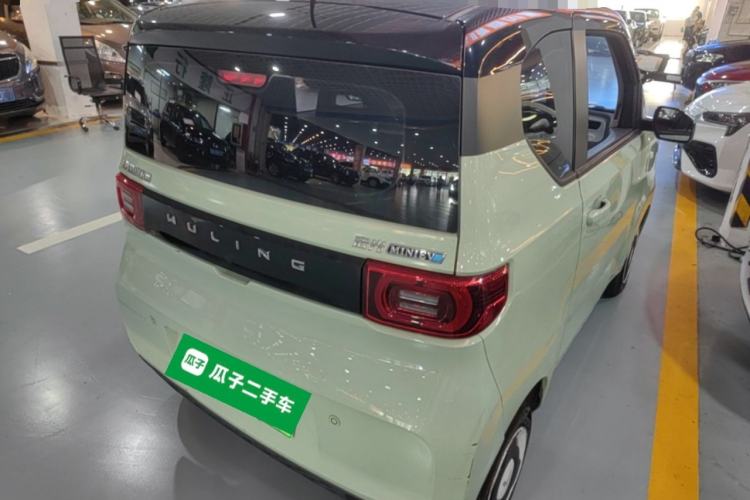 Used Wuling Hongguang MINIEV 2022 Macaron Premium Model – Lithium Ternary Battery Rear Right 45 Deg