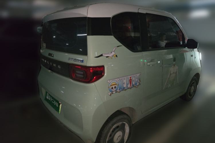 Used Wuling Hongguang MINIEV 2022 Macaron Fashion Edition Lithium-Nickel-Cobalt-Alpha-oxide Rear Right 45 Deg
