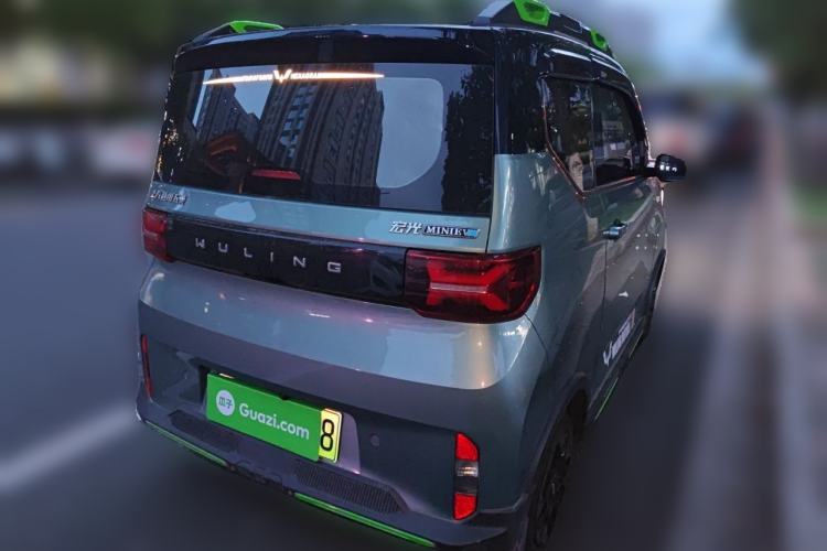 Used Wuling Hongguang MINIEV 2022 GAMEBOY 300km Enthusiast Model with Lithium Iron Phosphate Rear Right 45 Deg