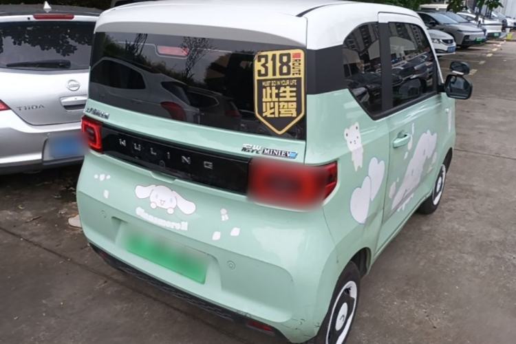 Used Wuling Hongguang MINIEV 2022 Macaron Premium Model – Lithium Iron Phosphate Rear Right 45 Deg