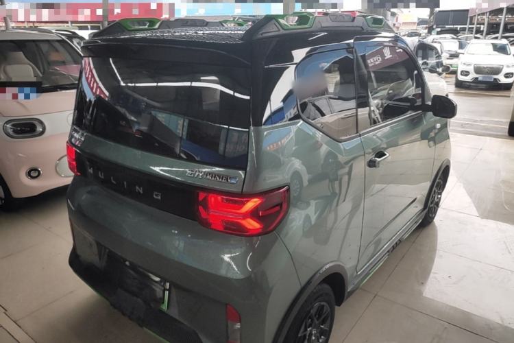 Used Wuling Hongguang MINIEV 2022 GAMEBOY 300km Enthusiast Model with Lithium Iron Phosphate Rear Right 45 Deg