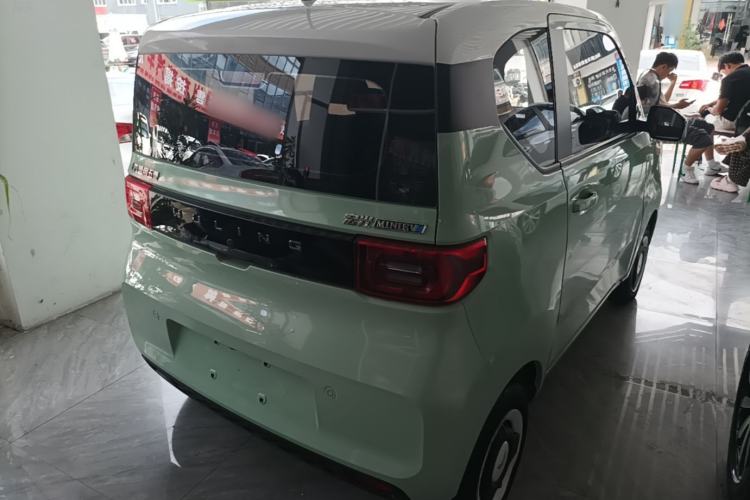 Used Wuling Hongguang MINIEV 2022 Macaron Fashion Edition Lithium-Nickel-Cobalt-Alpha-oxide Rear Right 45 Deg