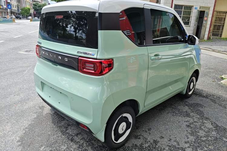 Used Wuling Hongguang MINIEV 2022 Macaron Fashion Model Lithium Iron Phosphate Rear Right 45 Deg