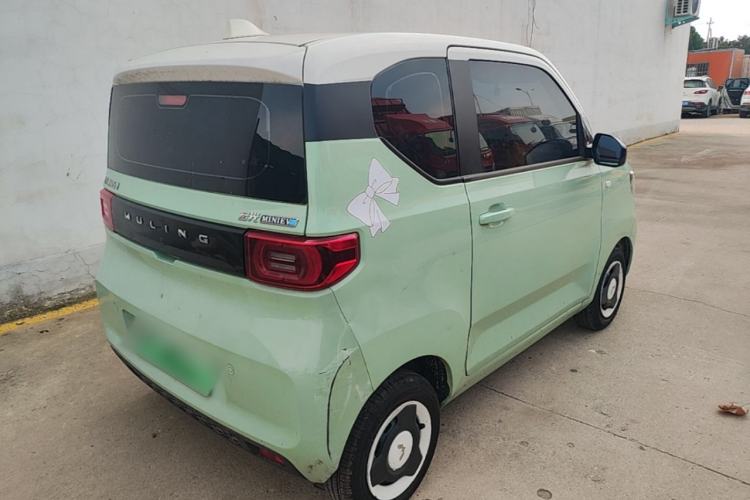 Used Wuling Hongguang MINIEV 2022 Macaron Fashion Edition Lithium-Nickel-Cobalt-Alpha-oxide Rear Right 45 Deg