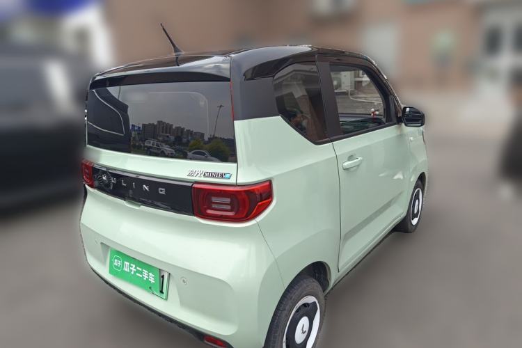 Used Wuling Hongguang MINIEV 2022 Macaron Fashion Model Lithium Iron Phosphate Rear Right 45 Deg