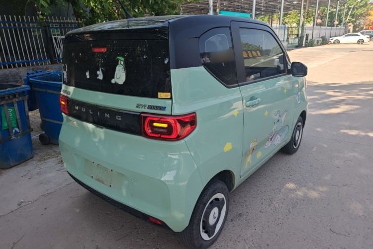 Used Wuling Hongguang MINIEV 2022 Macaron Fashion Model Lithium Iron Phosphate Rear Right 45 Deg