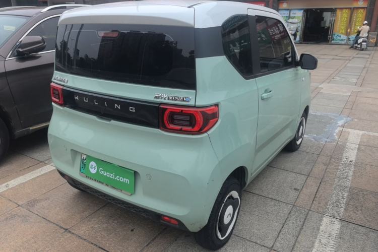 Used Wuling Hongguang MINIEV 2022 Macaron Fashion Model Lithium Iron Phosphate Rear Right 45 Deg