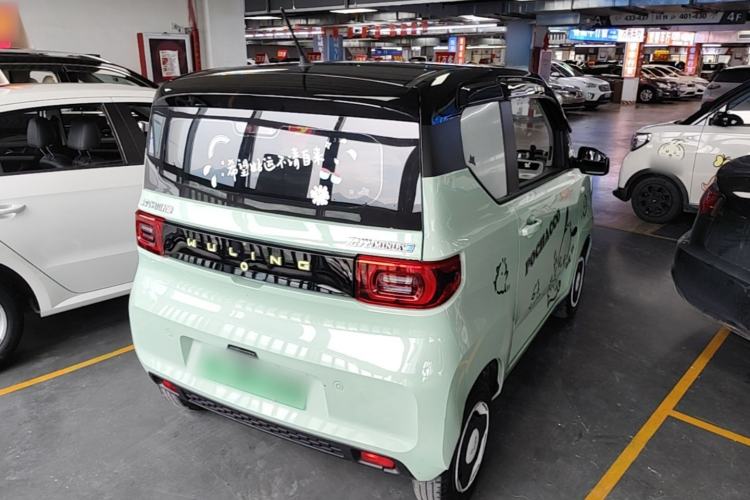 Used Wuling Hongguang MINIEV 2022 Macaron Fashion Model Lithium Iron Phosphate Rear Right 45 Deg