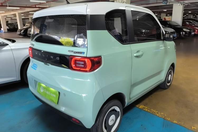 Used Wuling Hongguang MINIEV 2022 Macaron Fashion Edition Lithium-Nickel-Cobalt-Alpha-oxide Rear Right 45 Deg