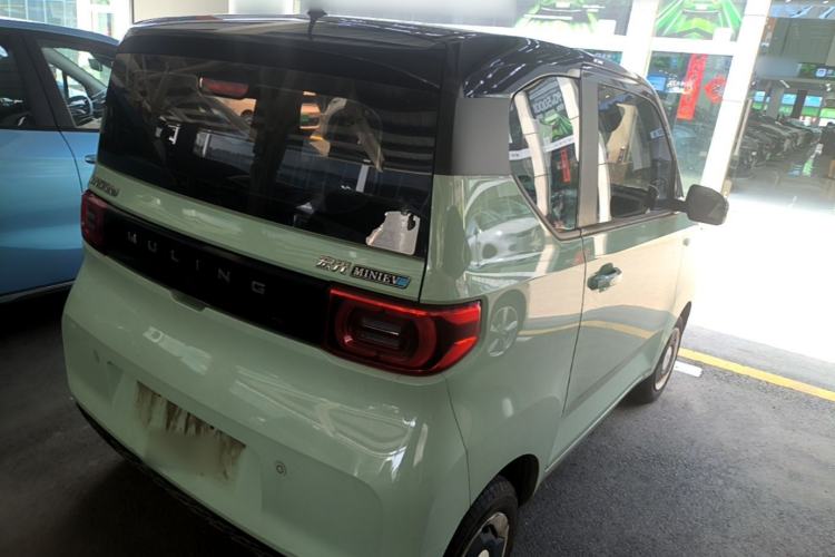 Used Wuling Hongguang MINIEV 2022 Macaron Fashion Edition Lithium-Nickel-Cobalt-Alpha-oxide Rear Right 45 Deg