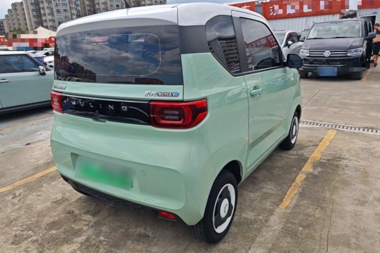 Used Wuling Hongguang MINIEV 2022 Macaron Fashion Model Lithium Iron Phosphate Rear Right 45 Deg