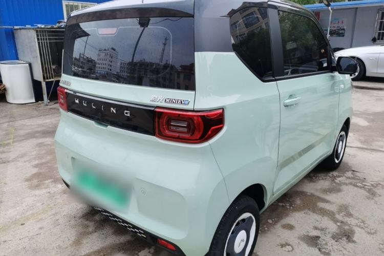 Used Wuling Hongguang MINIEV 2022 Macaron Fashion Model Lithium Iron Phosphate Rear Right 45 Deg