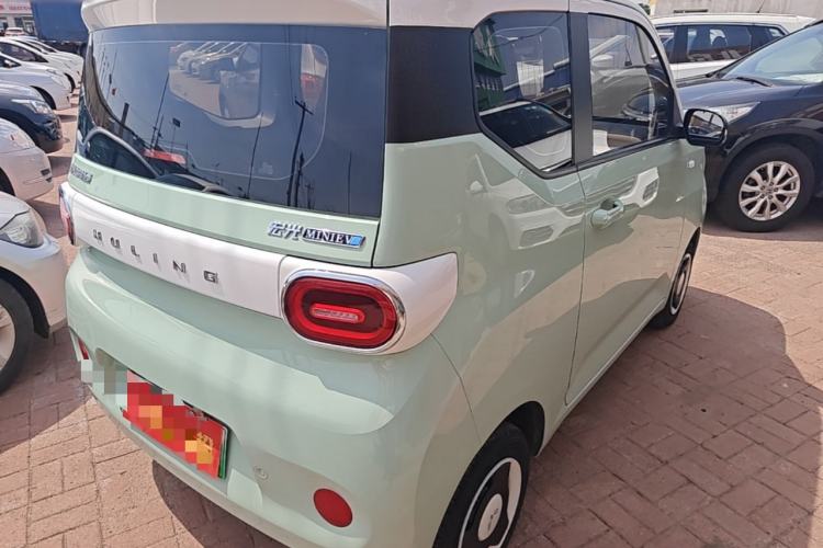 Used Wuling Hongguang MINIEV 2022 Macaron Fashion Model Lithium Iron Phosphate Rear Right 45 Deg