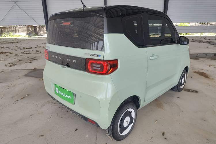 Used Wuling Hongguang MINIEV 2022 Macaron Premium Model – Lithium Iron Phosphate Rear Right 45 Deg