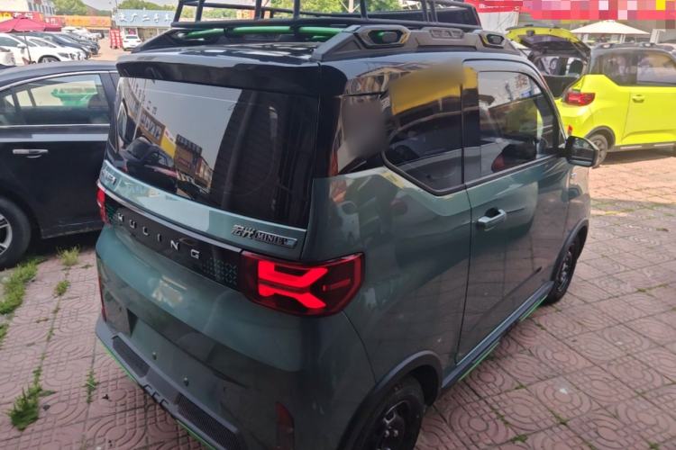 Used Wuling Hongguang MINIEV 2022 GAMEBOY 300km Enthusiast Model with Lithium Iron Phosphate Rear Right 45 Deg