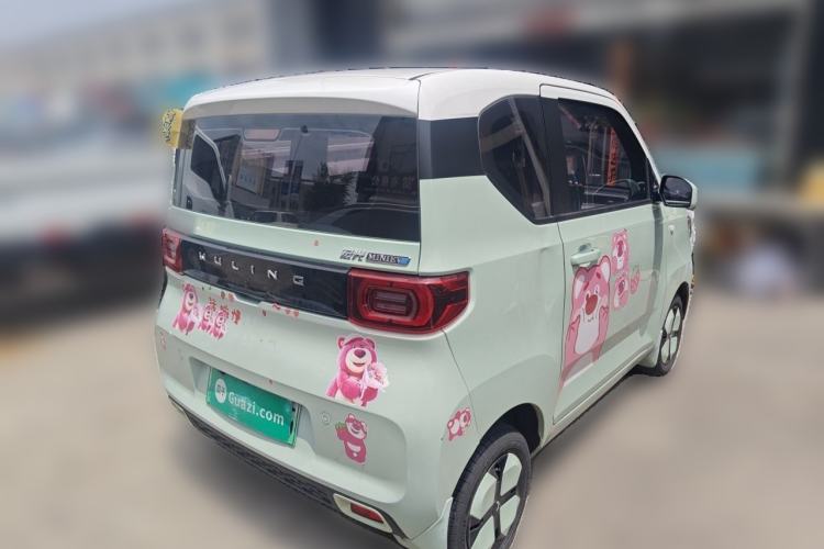 Used Wuling Hongguang MINIEV 2022 Macaron Fashion Model Lithium Iron Phosphate Rear Right 45 Deg