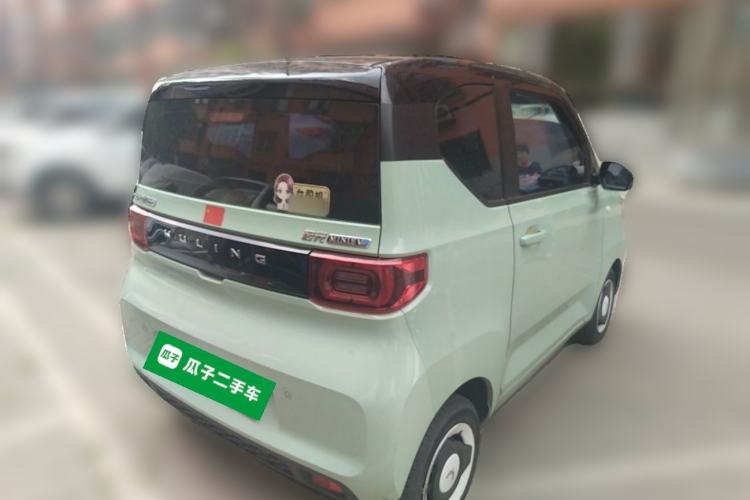 Used Wuling Hongguang MINIEV 2022 Macaron Premium Model – Lithium Ternary Battery Rear Right 45 Deg