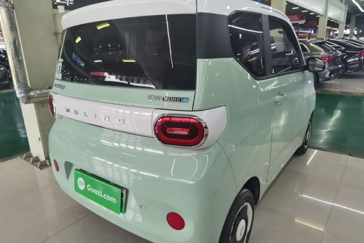 Used Wuling Hongguang MINIEV 2022 Macaron Fashion Model Lithium Iron Phosphate Rear Right 45 Deg