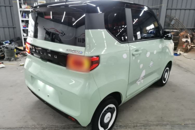 Used Wuling Hongguang MINIEV 2022 Macaron Fashion Model Lithium Iron Phosphate Rear Right 45 Deg