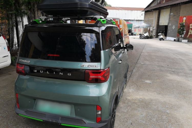 Used Wuling Hongguang MINIEV 2022 GAMEBOY 300km Enthusiast Model with Lithium Iron Phosphate Rear Right 45 Deg