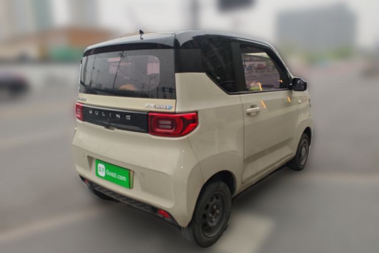 Used Wuling Hongguang MINIEV 2022 Macaron Fashion Model Lithium Iron Phosphate Rear Right 45 Deg