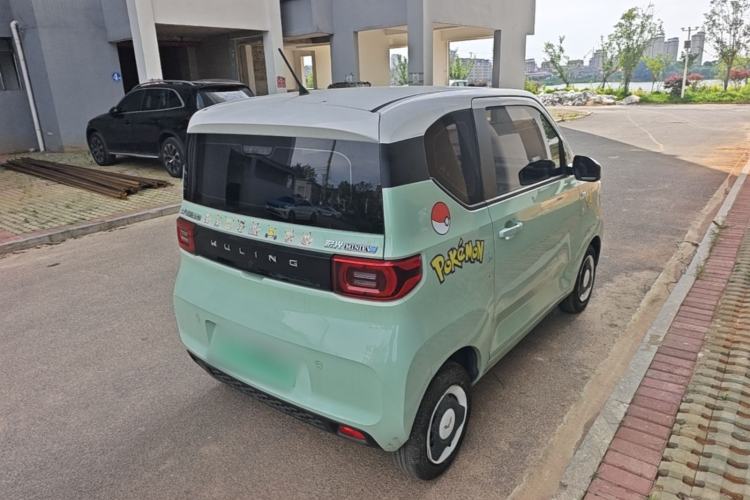 Used Wuling Hongguang MINIEV 2022 Macaron Fashion Model Lithium Iron Phosphate Rear Right 45 Deg